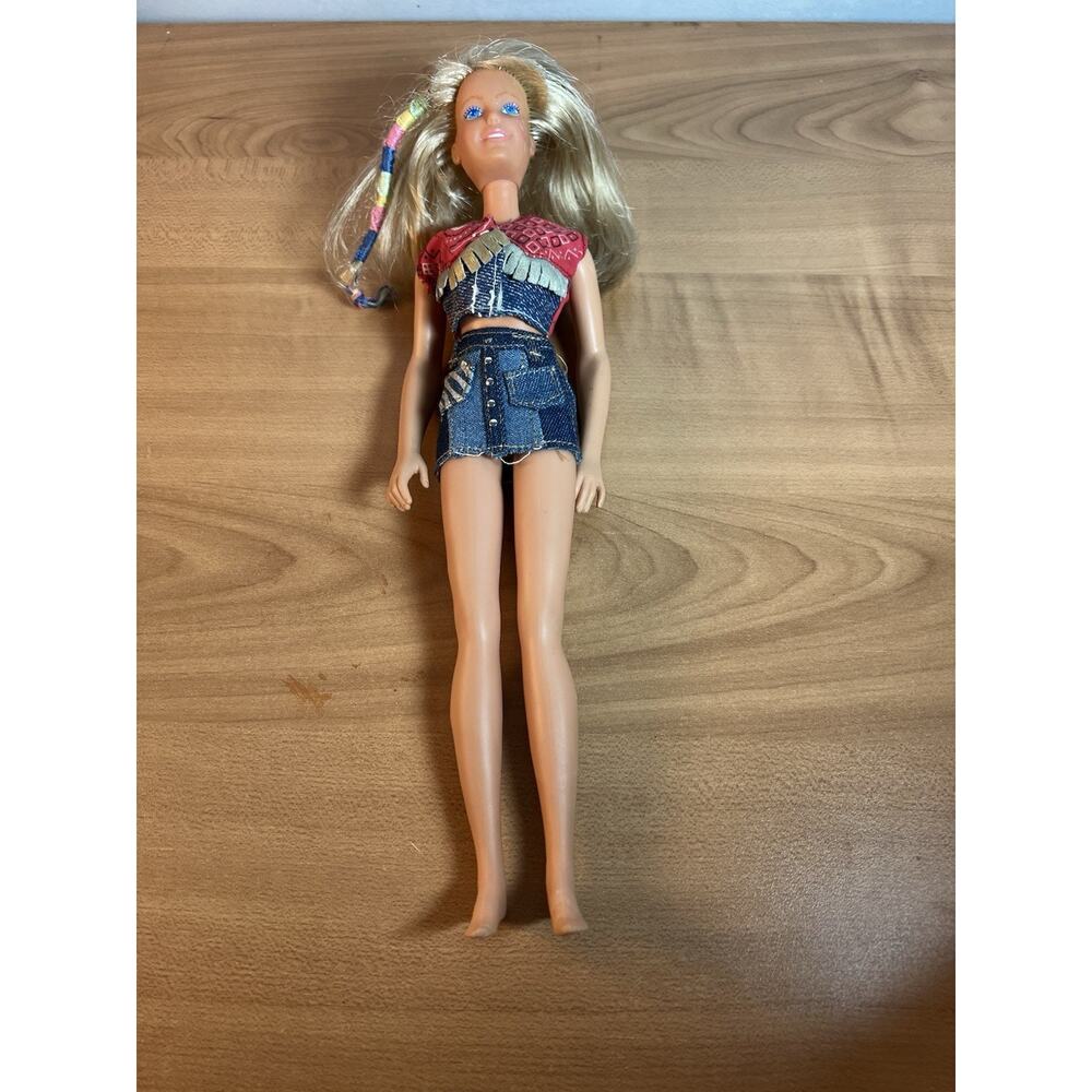 1987 Hasbro Maxi Fashion Doll Blonde Hair Blue Eyes Altered